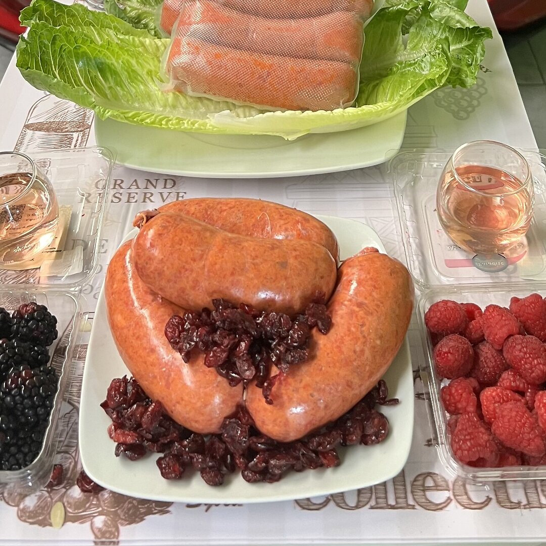Chorizo con Arándanos